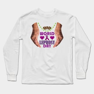 World Leprosy Day Symbolic Long Sleeve T-Shirt